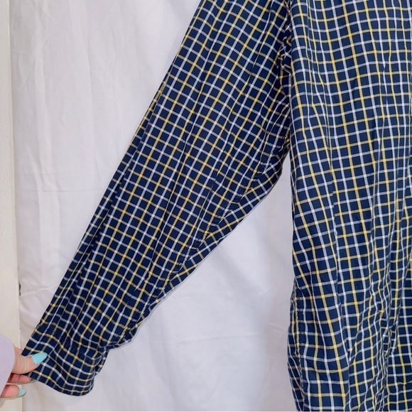 Men's Brooks Brothers Long Sleeve Multicolor Plaid Button Up Cotton Sport Shirt - Picture 2 of 7